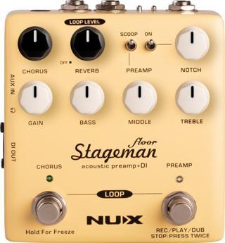 Nux NAP-5 Stageman Floor Akustik Gitar DI