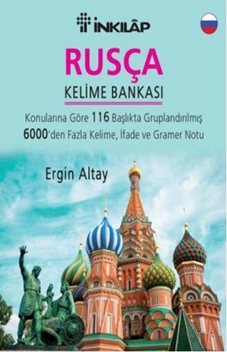 Rusça Kelime Bankası - Ergin Altay - İnkılap Kitabevi Yayınevi