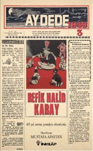 Aydede 1949 - 3 - Refik Halid Karay - İnkılap Kitabevi Yayınevi