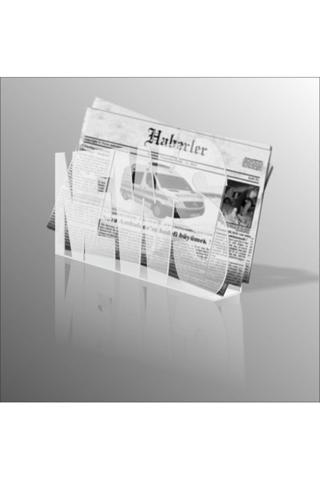 M3Decorium 40X25Cm Şeffaf News Yazılı Gazetelik Dergilik Broşürlük İnsörtlük