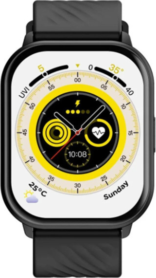ZeBlaze Gts 3 Jet Black Akıllı Saat - Siyahın Gücü, Çoklu Spor Modu, Kalp Atış Hızı Monitörü