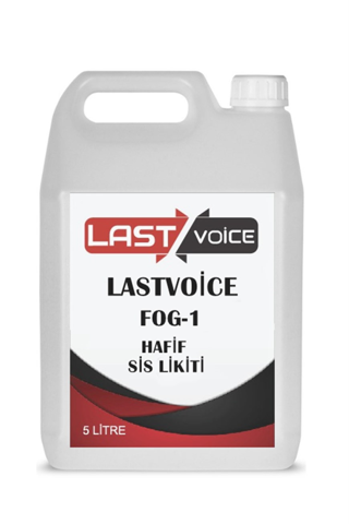 Lastvoice Fog-1 Sis Makinesi Likiti Sıvısı Hafif 5 lt