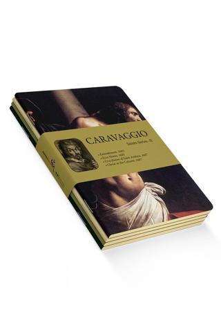 Caravaggio 4'lü Defter Seti 4 - Saints Series Iı - Çizgisiz - 64 Sayfa - 14x21cm