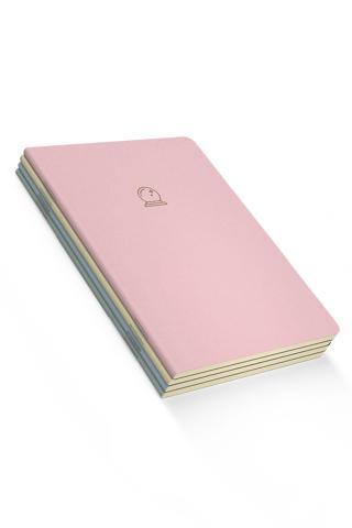 Magic Notebooks Series - Çizgisiz - 4 Defter - 48 Sayfa - 10,5x14cm