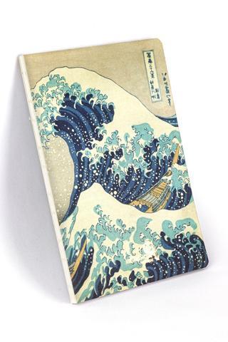 Vintage Serisi 3 - Hokusai - The Great Wave Off Kanagawa, 1829-32 - Çizgisiz - 96 Sayfa - 14,8x21cm