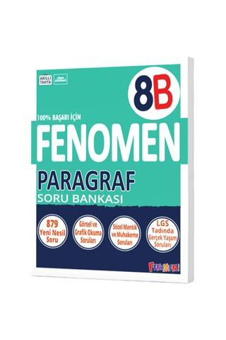 Fenomen Yayıncılık Fenomen Yayınları 8 Sınıf Türkçe Paragraf Soru Bankası B Yeni Nesil Lgs - Fenomen Yayıncılık