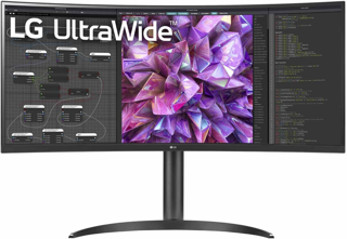 LG UltraWide 34WQ75C-B 34" UltraWide 1Ms 60Hz (3440x1440) QHD IPS Curved Monitör