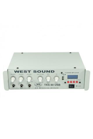Westsound Tks 80 Usb Mikserli Amplifikatör
