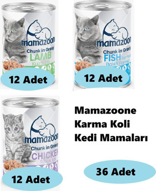 Mamazoonee Kedi Karma Koli 36 Adet 02