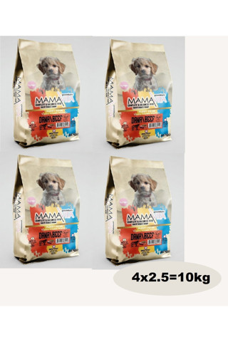 Mamavita Dana Etli Yavru Kuru Köpek Maması 10Kg (4X2.5)