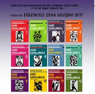 Kare Karalamaca Serisi (12 kitap) - Kolektif  - Ekinoks