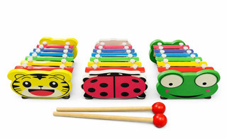 Ahşap 8'Li Selefon Müzik Aleti 93-48