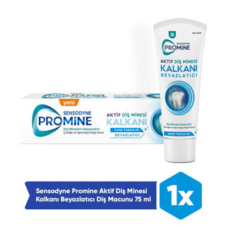 Sensodyne Promine Aktif Diş Minesi Kalkanı Beyazlatıcı Diş Macunu 75 ml