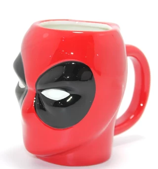 Marvel Deadpool 3D Kabartmalı Kupa Bardak