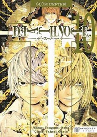 Death Note - Ölüm Defteri 10 - Tsugumi Ooba - Akılçelen Kitaplar
