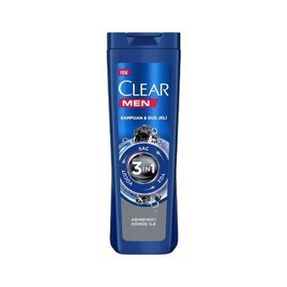 Clear Men Şampuan & Duş Jeli Arındırıcı 350 ml