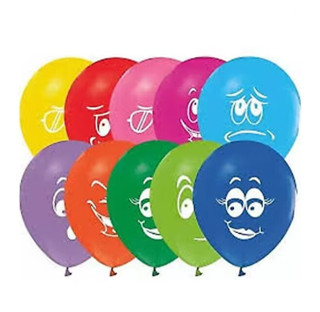 Gemar Gülenyüz Renkli Balon 26cm - 20 adet