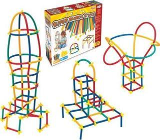 Süper Bambu Çubuklar 300 Parça Dede - Kes Birleştir