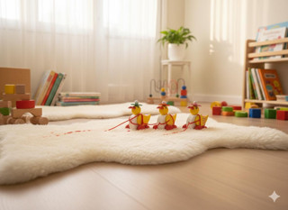 BASEL MAİSON İPLİ ÇEKMELİ AHŞAP ÇEK ÇEK ÖRDEK OYUNCAK