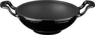 Lava Döküm Mini Wok Yekpare Kulplu Çap(Ø)16cm.