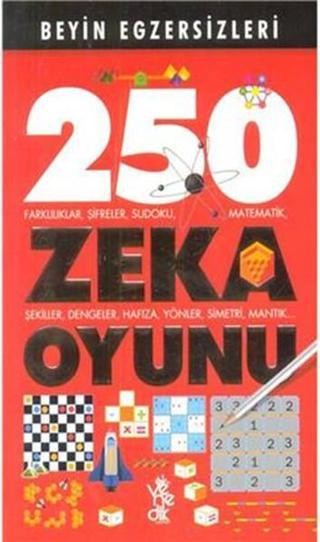 Beyin Egzersizleri 1 - 250 Zeka Oyunları - Kolektif  - Venedik Yayınları
