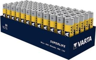 Varta Superlıfe Çinko Aaa Ince Pil 60lı