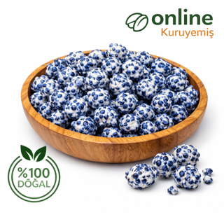 Kaymaklı Böğürtlen Kaplı Leblebi – Çıtır Tatlı Atıştırmalık | 1 kg