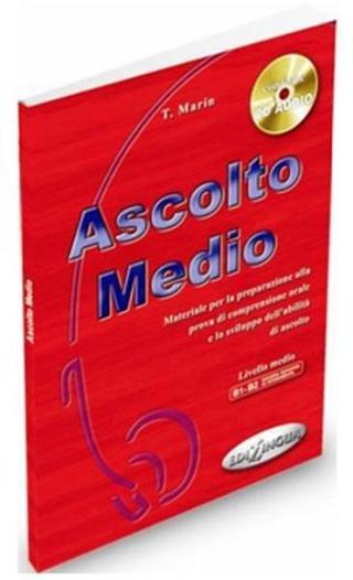 Ascolto Medio + CD (İtalyanca Orta Seviye Dinleme) - T. Marin - Nüans