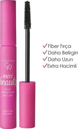 Golden Rose Maskara - GR MISS BEAUTY HIGH DEFINITION MASCARA