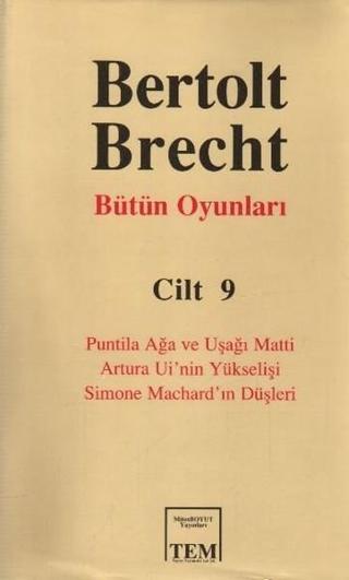 Bütün Oyunları-09 / Bertolt Brecht - Bertolt Brecht - Mitos Boyut Yayınları