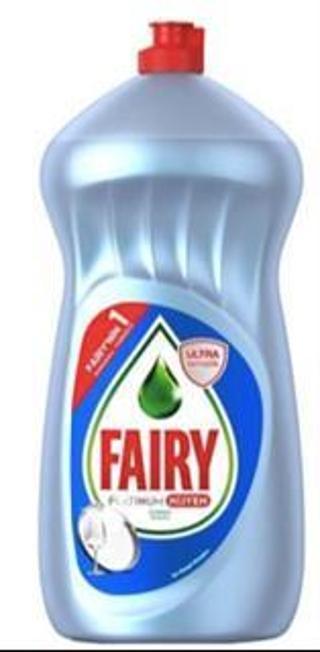 Fairy Platinum Sıvı Bulaşık Deterjanı 1500 ml. Limon (2'li)