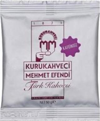 Kurukahveci Mehmet Efendi Kafeinsiz 50 Gr. (12'li) Türk Kahvesi