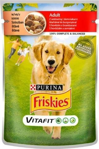 Purina Friskies Sığır Etli Yetişkin Köpek Konservesi 100 gr