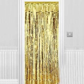 himarry Işıltılı Duvar ve Kapı Perdesi Gold 90x200 cm