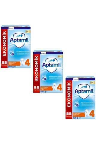 Aptamil Pronutra 4 Çocuk Sütü 900 Gr 3'lü Paket