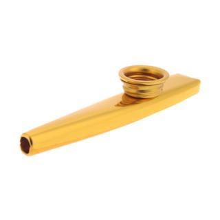 Raymond Joes Stmk1 Metal Kazoo - Sarı Altın Kazoo Alüminyum Alaşı