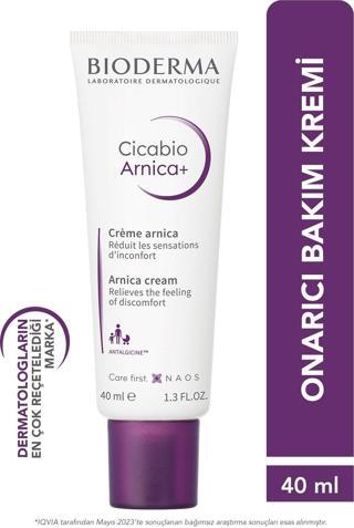 Bioderma Cicabio Arnica Hasar Görmüş Ciltler Bariyer Onarıcı Yüz, Vücut Bakım Kremi, Yetişkin, Çocuk 40 Ml