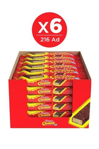 Ülker Çikolatalı Gofret 36 Gr / 36 Lı X 6 Kutu (216 Adet)