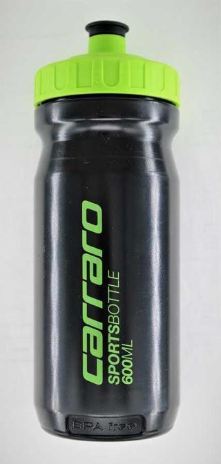 Carraro Matara - Suluk Max 600Ml BPA İçermez Bisiklet Matarası Siyah Yeşil