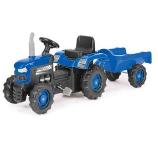 Dolu 8253 Römorklu Traktör Pedallı Mavi Römorklu Traktör