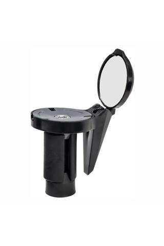Xbyc 4015 Gidon Sonu 3D Mini Ayna Geniş Açılı Bisiklet Dikiz Aynası
