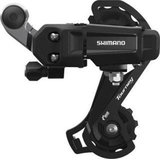 SHIMANO TY-200 Arka aktarıcı, Uzun bacak Direk bağlantı, Siyah