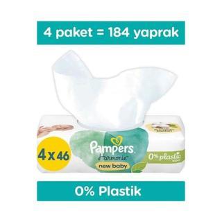 Prima Pampers Aqua Yenidoğan Islak Mendil 4X46'Lı