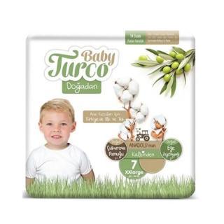 Baby Turco Doğadan Bebek Bezi Ultra Pk. XX-Large 56'lı (7) (2'li)
