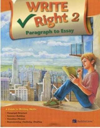 Write Right Paragraph to Essay 2 with Workbook - J. K. Johnson - Nüans
