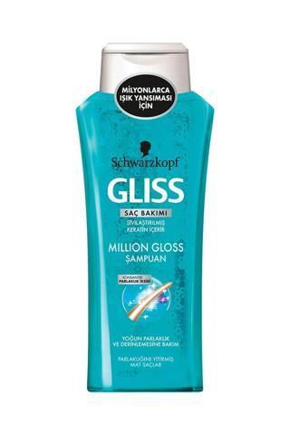 Gliss Million Parlaklığını Yitirmiş Mat Saçlar Için Şampuan 400 Ml