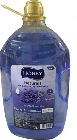 Hobby Sıvı Sabun Gliserinli 3 L. Lavanta Naturals Serisi