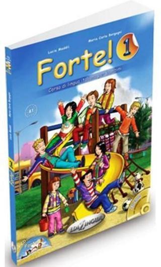 Forte 1 +CD (İtalyanca Temel Seviye 7-11 yaş) - Maria Carla Borgogni - Nüans