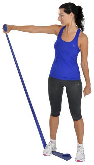 Yoga & Pilates Egzersiz Bandı Mavi Renk 1.5 Metre