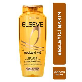 L'Oréal Paris Elseve Mucizevi Yağ Besleyici Bakım Şampuanı 300 ml